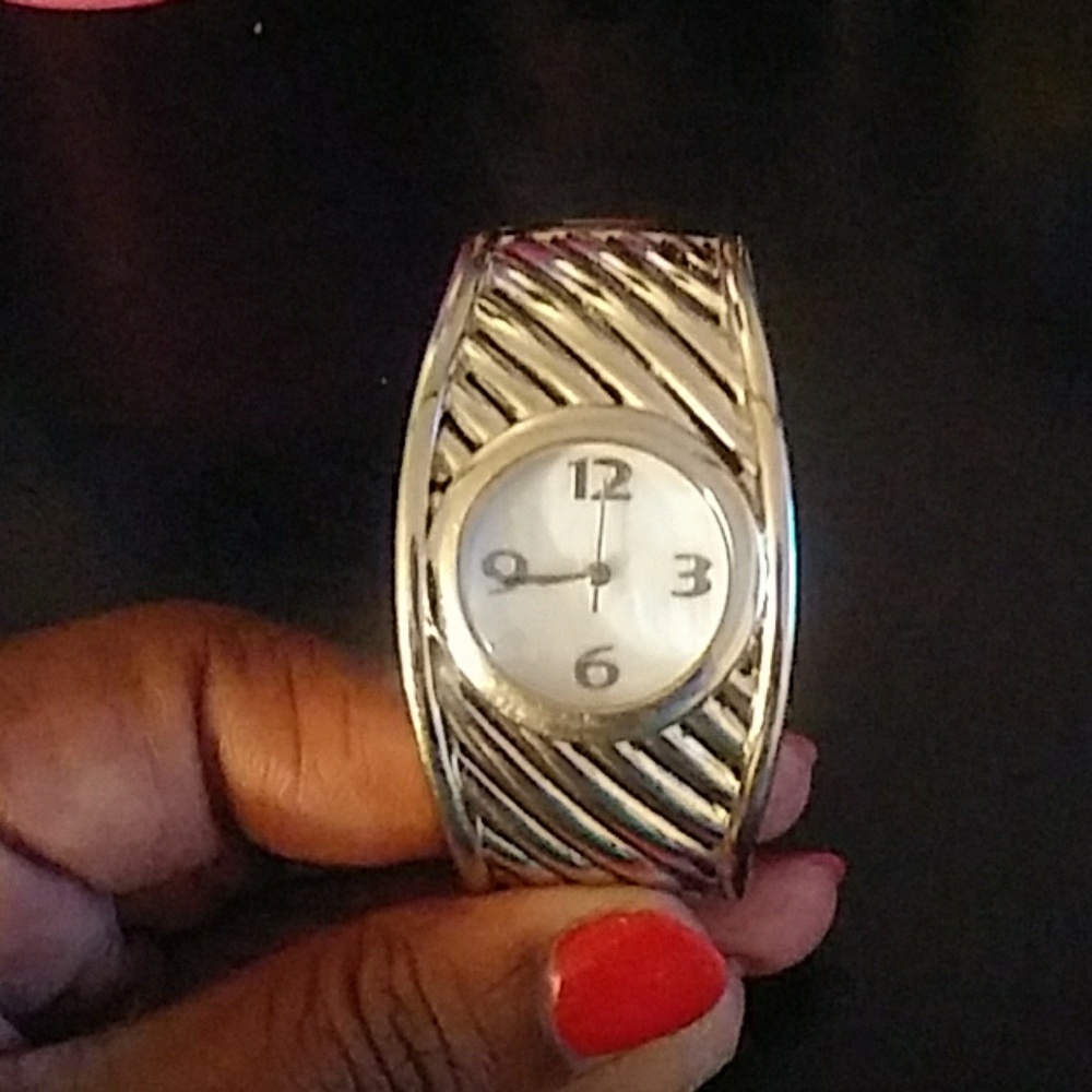 Silver Bracelet Watch